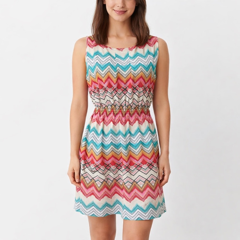 Speed control colorful sleeveless dress party summer travel large